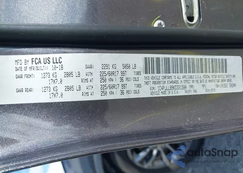 2019 Jeep Cherokee Latitude Plus Fwd from USA, damaged, VIN 1C4PJLLB9KD331584